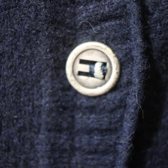 Cynthia Cynthia Steffe Black Cardigan Pocket Beaded Sweater Wool Blend LG - Picture 11 of 14